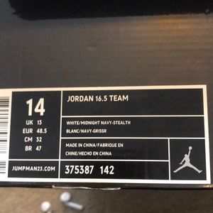 Jordan’s 16.5 team size 14